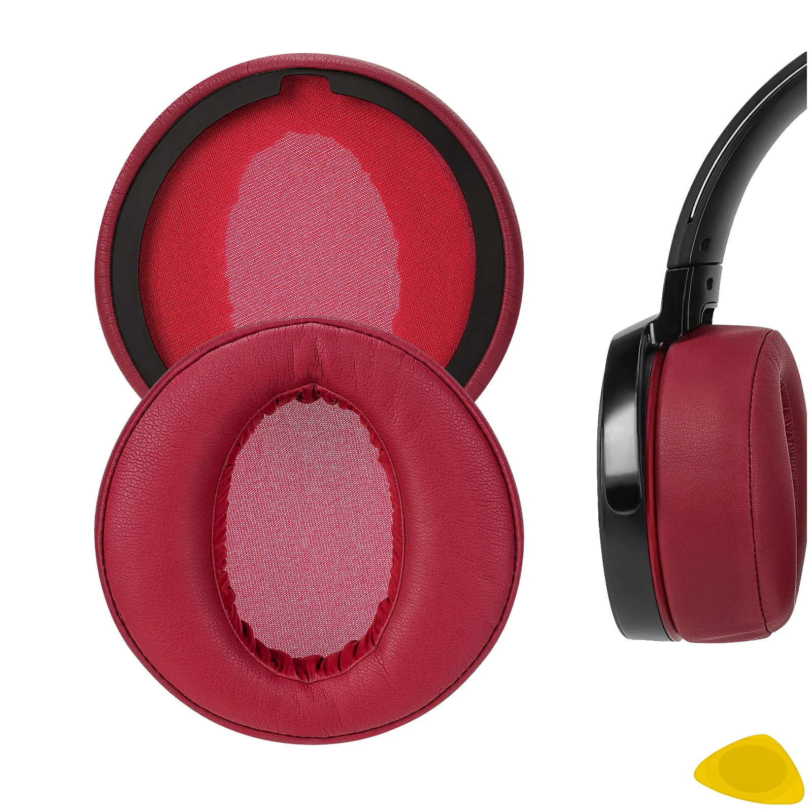 Almohadillas de repuesto Geekria QuickFit para auriculares SONY MDR-XB950BT MDR-XB950B1 MDR-XB950/H, almohadillas para auriculares