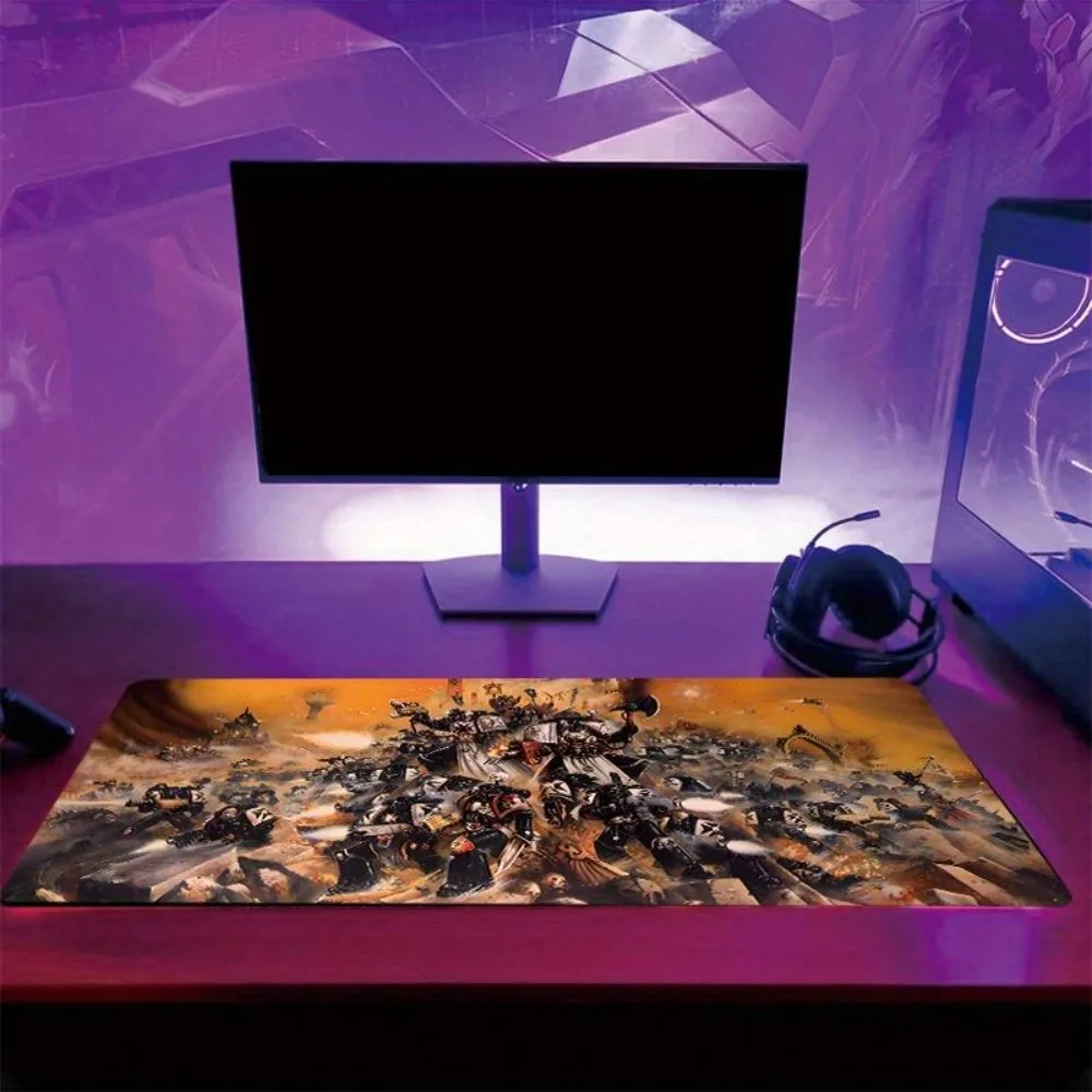 The battlefield scene is decorated with black and gold skulls. made of natural rubber desk accessories desk organizers and trays
