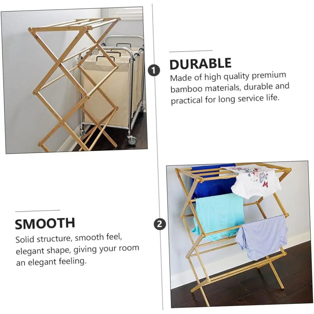 Compact multifunctioneel hangend droogrek voor thuis, badkamer en balkon