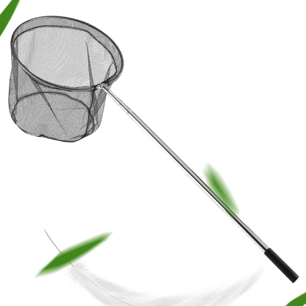 

Stainless Steel Fishing Net Rod Retractable Durable Basket Pole Efficient Cast Net Support Pole Fishing Supplies