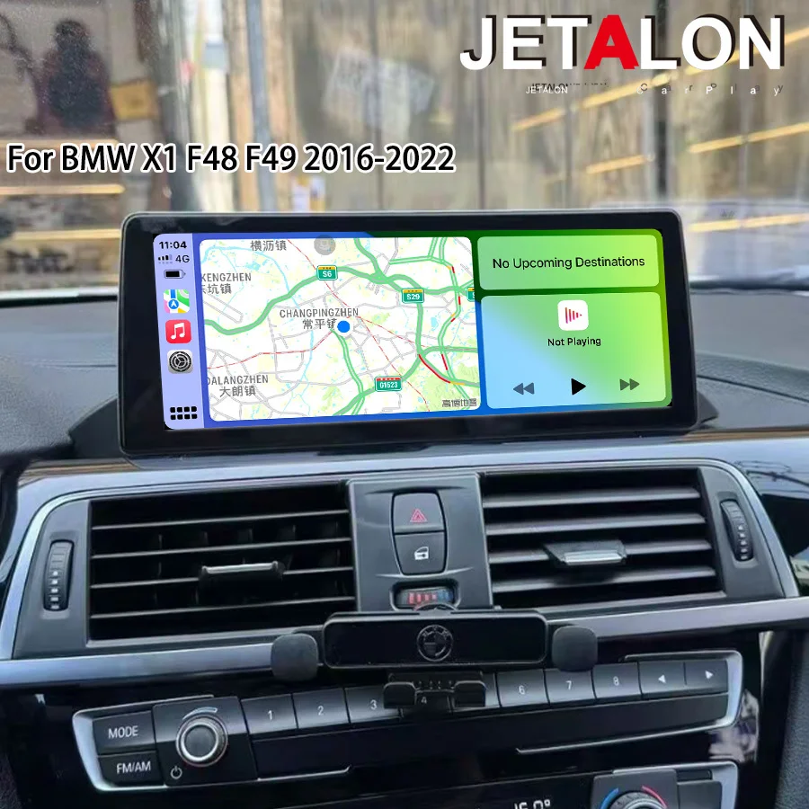 Écran multimédia 10,25 pouces pour BMW X1 F48 F49 2016-2022, enregistreur vidéo, Carplay Linux, Android Auto
