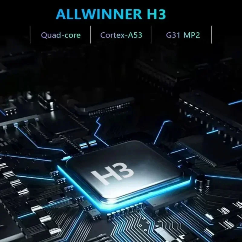 صندوق تلفزيون ذكي iptv Q96 X1 بسعة 8 جيجابايت و128 جيجابايت HD 4K 3D أندرويد 13 واي فاي رباعي النواة مشغل H.265 جهاز استقبال للمسرح المنزلي AllWinner H3 #4