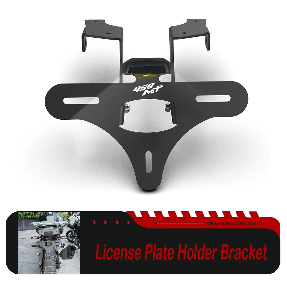 

2024 License Plate Bracket For CFMOTO CF MOTO 450MT 450 MT 450 MT450 Tail Tidy Fender Eliminator Number Frame Bracket Holder Kit