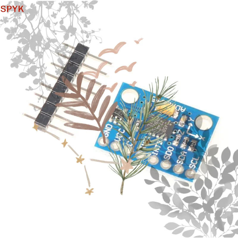 1 Set GY-291 ADXL345 Digital: Accelerometer Sensor Module 3 Axis Gravity Tilt DIY