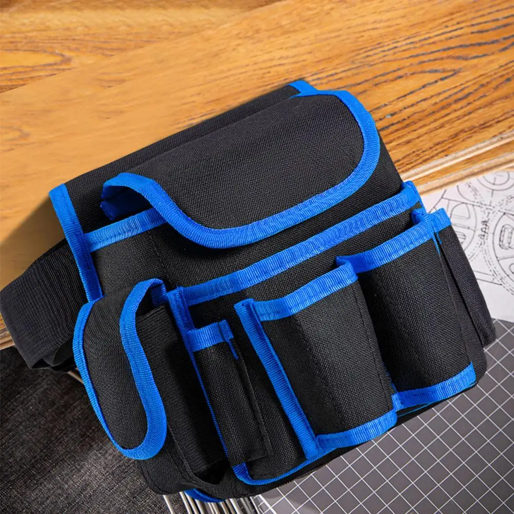 Multifunctional Electrician Tools Bag Waist Pouch Belt Storage Holder Organizer Garden Tool Kits Waist Packs Oxford Cloth