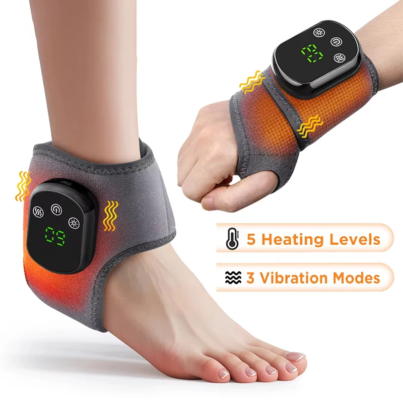 

Electric Cordless Wrist Massager USB Rechargeable Vibration Relieves Tenosynovitis Massager for Carpal Tunnel Fatigue Relief