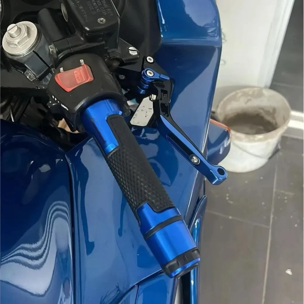 

For YAMAHA XS250 C D E 1978 1979 1980 XS 250 Motorcycle Aluminum Adjustable Brake Clutch Levers Handlebar Hand Grips ends