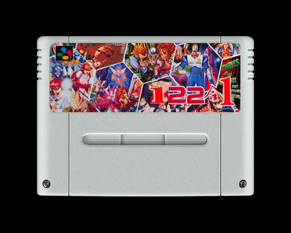 Super 122 in 1 Games with Axelay Captain Commando Castlevania - Dracula X Final Fight Super Bomberman123