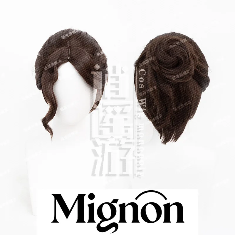 

Identity V Entomologist Desert Flower Cosplay Wig Simulation Scalp Top Tiger Clip Hair Pack Halloween Gift