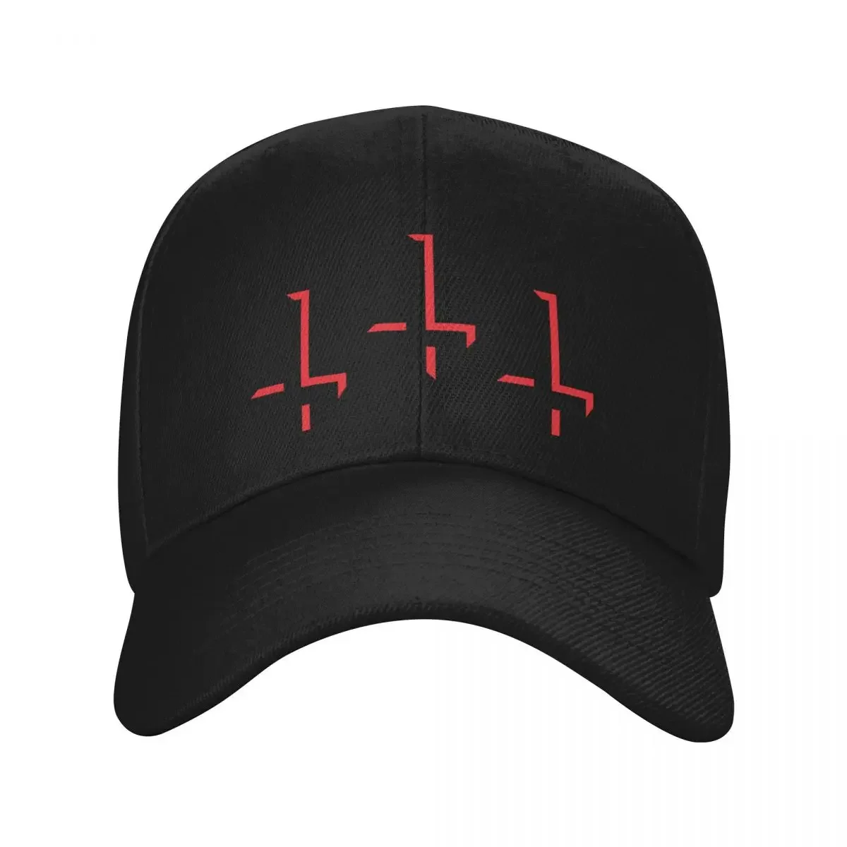 

Inverted Cross Shadows - Red Baseball Cap Luxury Man Hat Ball Cap Funny hats western Hat For Man Women's