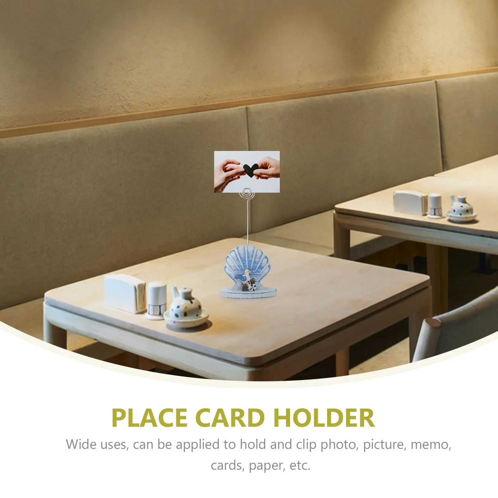 30 Pcs Card Holder Business Wedding Place Holders Wire Clip Photo Prom Stainless Steel Table Number