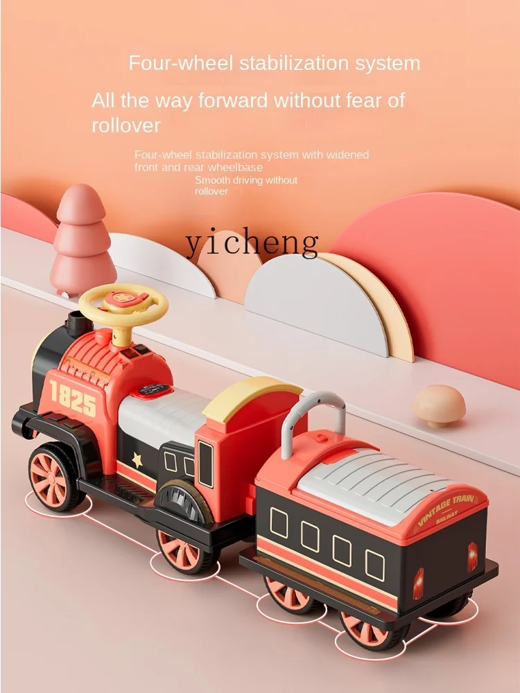Children's Toys Boys Little Girls Educational Train Baby Birthday Children's Day Gift Car