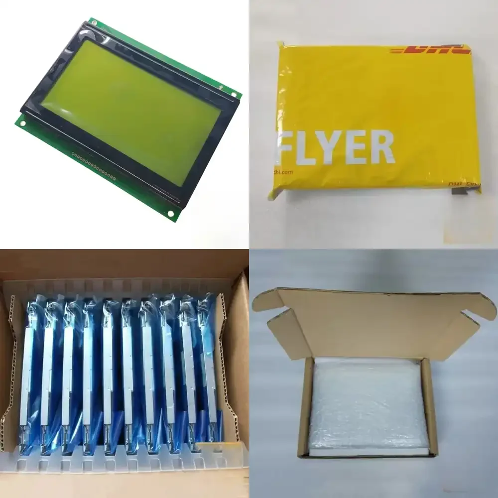 New Replacement 256x128 LCD Display Panel for EG4401S FR ER AR for Industrial Control Panel for HMI Display for Embedded