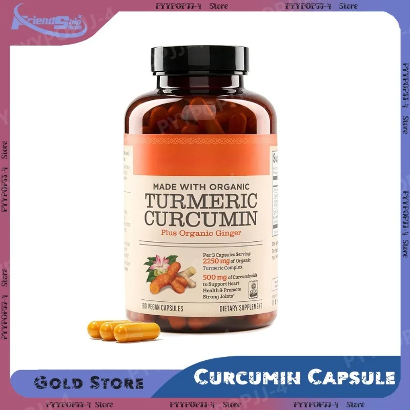 

90/180/270 Pieces Curcumin Capsule Turmeric 2250mg 95% Curcuminoids Vegan Non-GMO