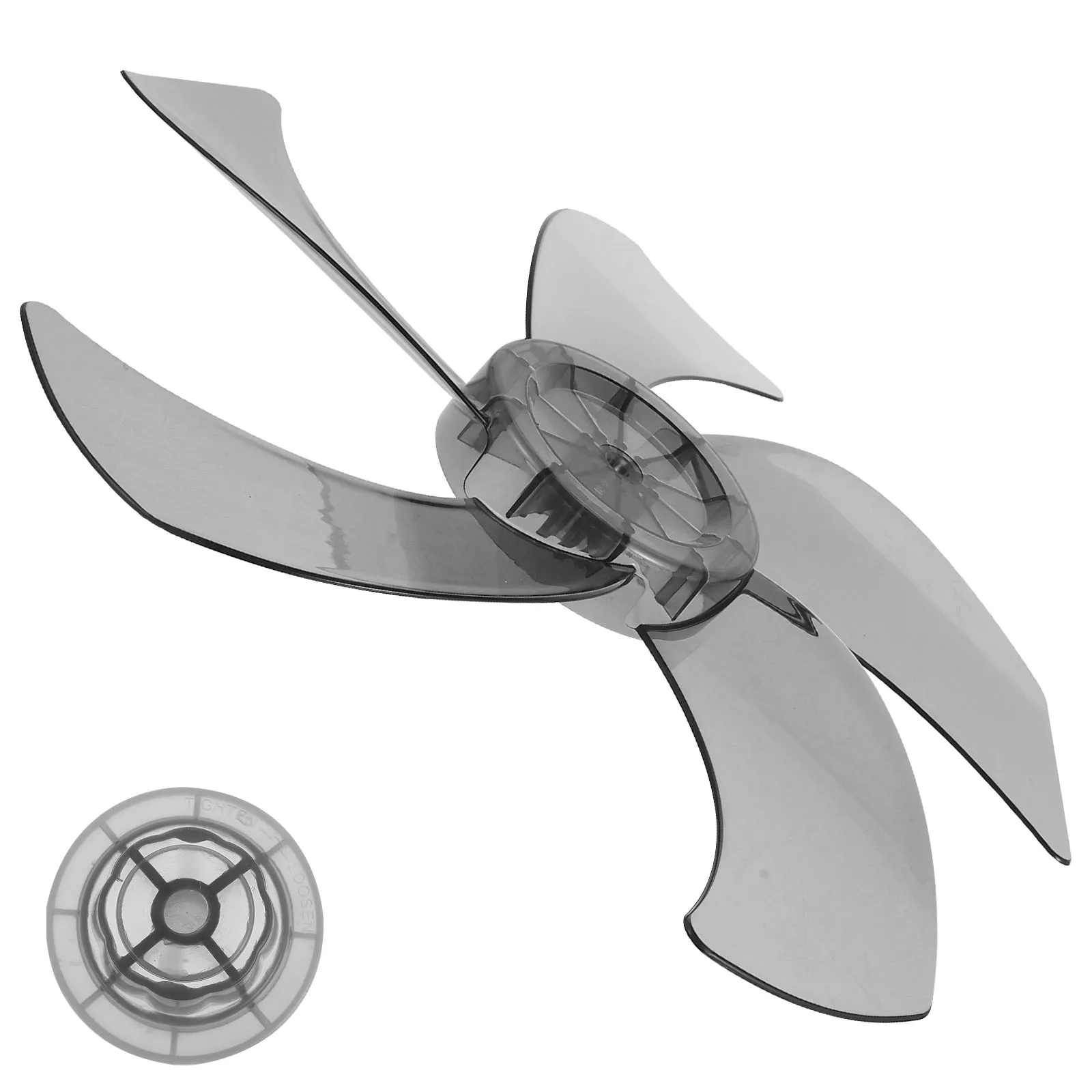 

Fan Blade Replacement Plastic Electric Table Floor Pedestal Fan Accessories Smooth Edge Safe for Home Use