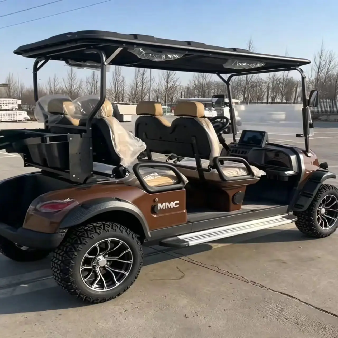 From China Manufacturer High Popularity Sightseeing Club 48V/72V 4000W/5000W/7000W  Golf Cart 2 4 6 8 Seater Electric Golf Cart