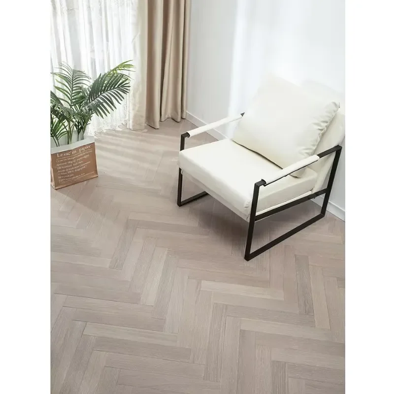 Custom Item, Contact Us Click Herringbone Flooring | Easy Install Engineered Oak Parquet | Sustainable Wood for Modern