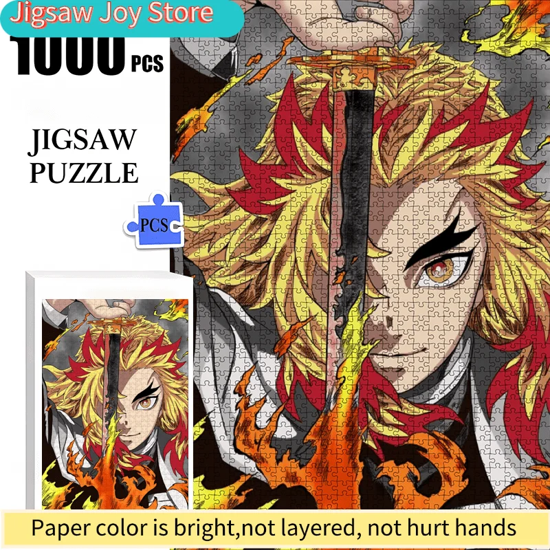 

Наборные бумажные пазлы «Красивый аниме-герой» с художественной тематикой — хит продаж. Для семейного досуга и развлечений. Цветные.