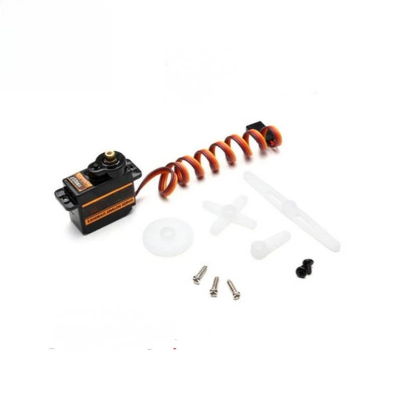 ES08MA II Mini Analog Servo Motor 12g Lightweight 1.8kg Torque 10sec Fast Response Metal Gear Micro Servo for RC Robot DIY Model
