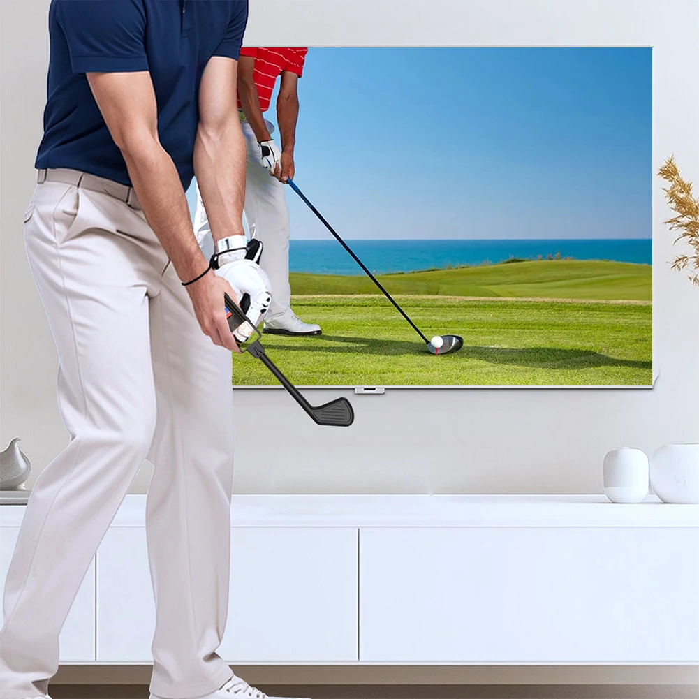 2PCS Golf Culb for Nintendo for Switch 2 Joy-Con Controller Handle Grip Handle Stand with Wrist Strap Game Card Storage Function