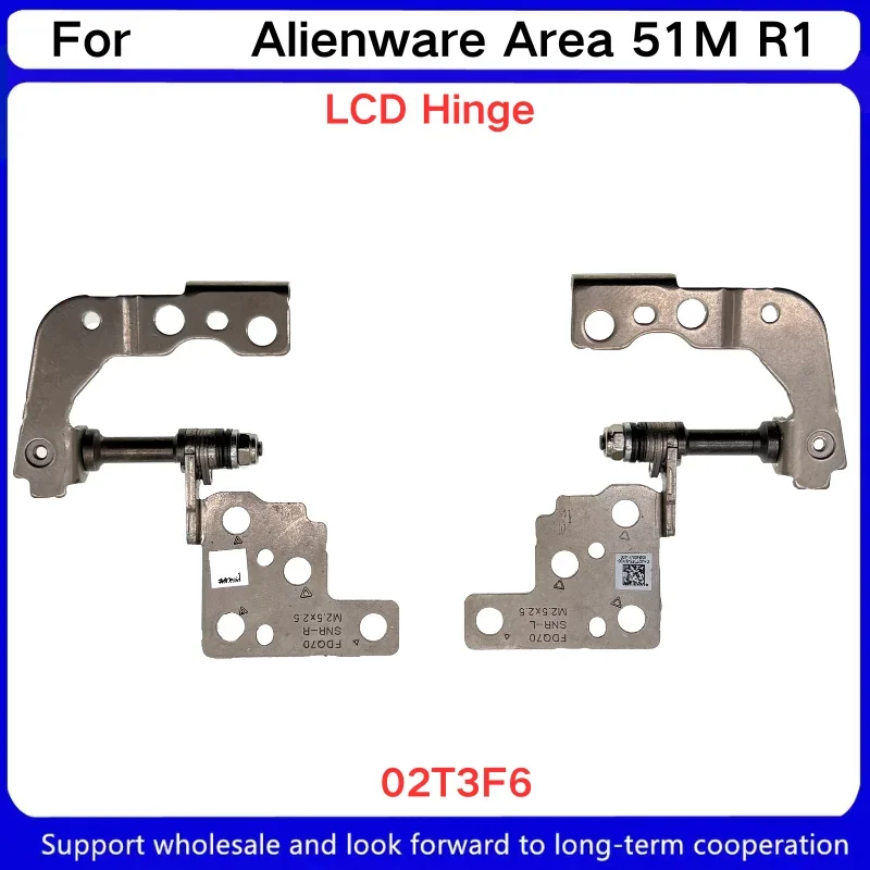 

New For Kailxuling Alienware Area 51M R1 LCD Hinge Kit Axis L+R 02T3F6