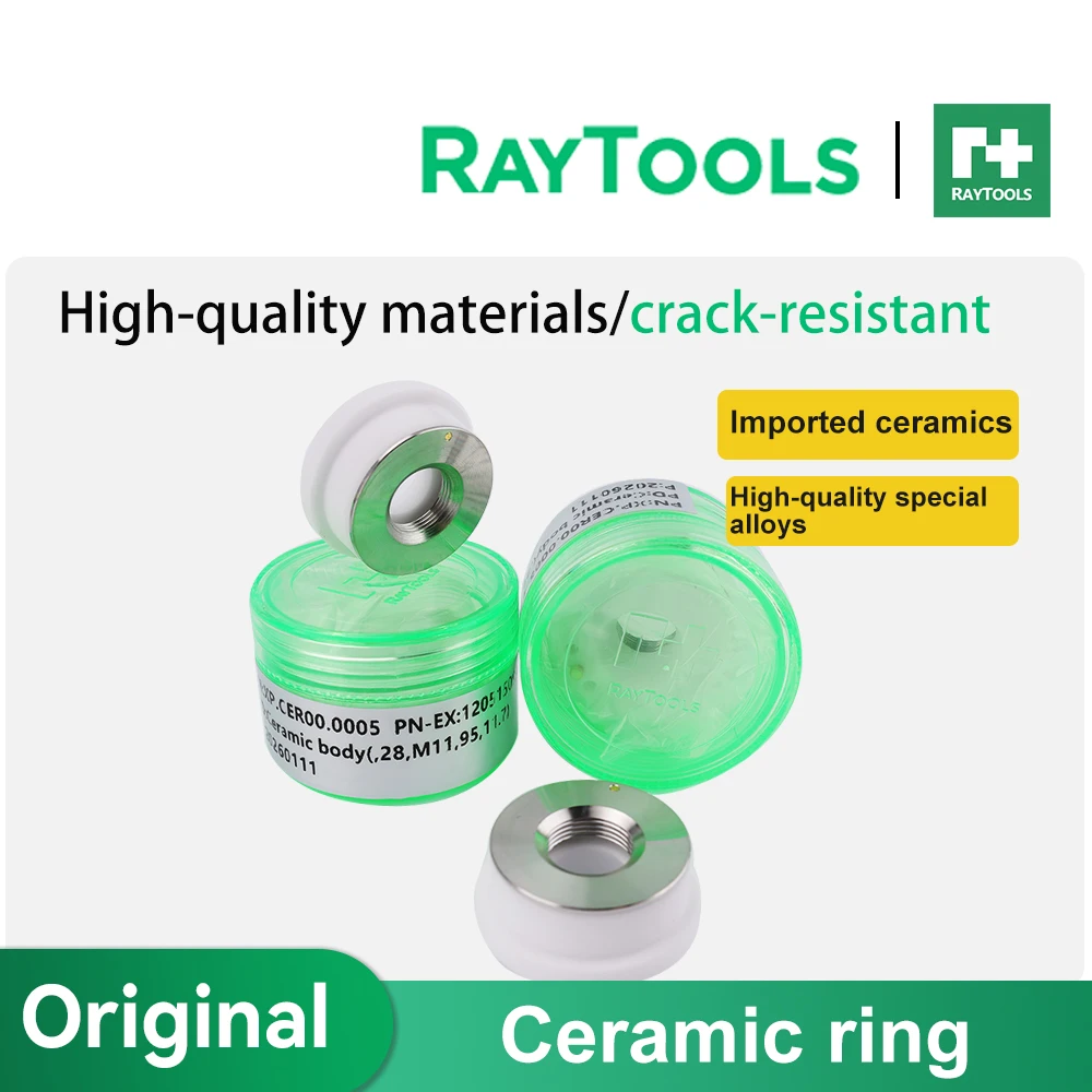 Raytools Original Laser Ceramic Rings D28/D32 Laser Nozzle Holder For BM111 BM114 BT240S Laser Cutting Machine