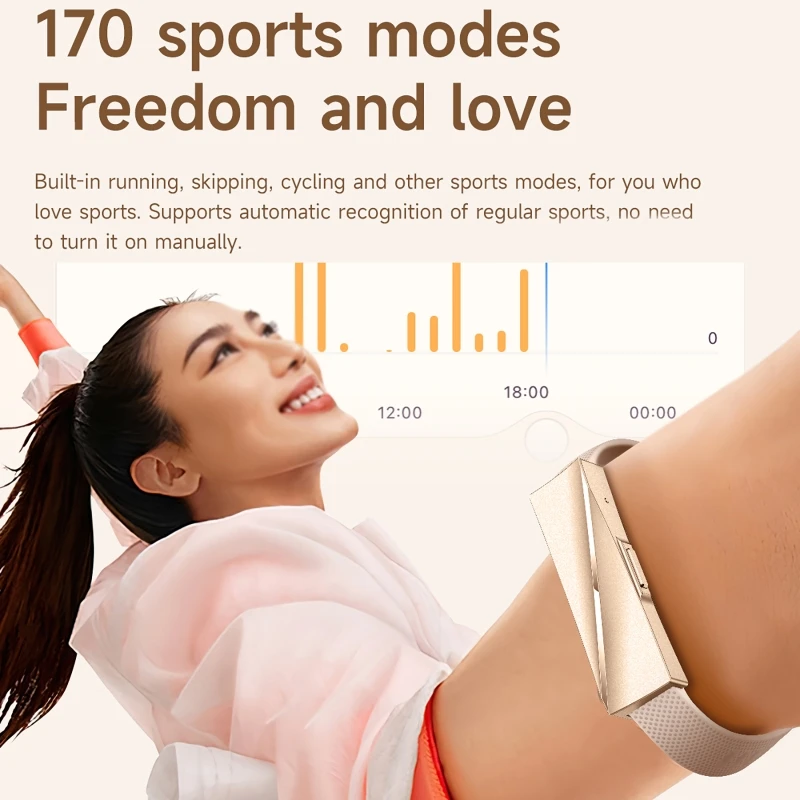 สายรัดข้อมือสมาร์ทกันน้ําฟิตเนส Heart Rate ความดันโลหิตเลือดออกซิเจน Monitor กีฬา Tracker สร้อยข้อมืออิเล็กทรอนิกส์ Smart Watch