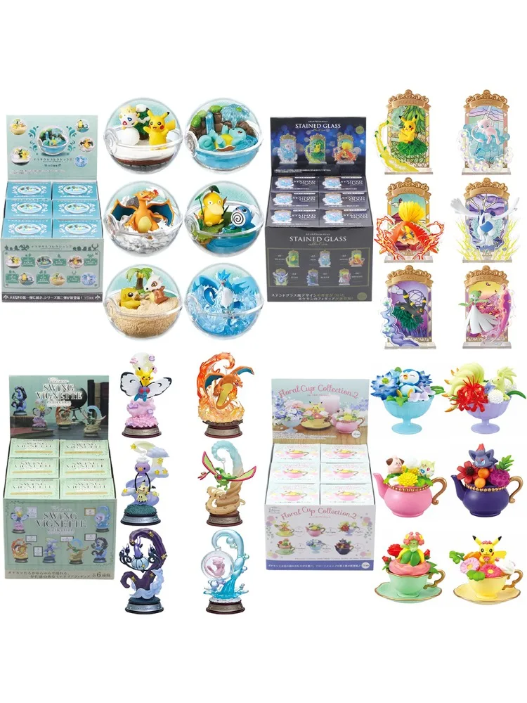 Poke Sternenhimmel Pikachu Eevee Blind Box Anime-Figuren Snorlax Überraschungsgeschenk Sammlerstücke Spielzeug