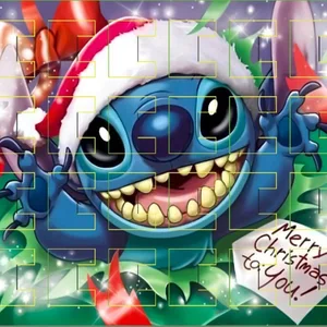 Mickey'nin Noel varış takvimi ile dikiş yapın-Noel'e geri saymak için takvimde 24 saat disney bilezikleri-kendin yap-takı yapma seti-küçük kıza hediye 8 en çok satan, bilezik, çocuk seti no. 1