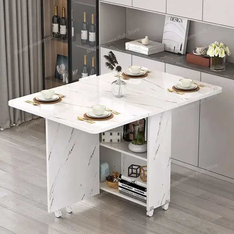 Dining Table Coffe Tables Coffee Cafe Height Small Multifunctional Folding Transparent Garden Mesa De Jantar Console Lift Top