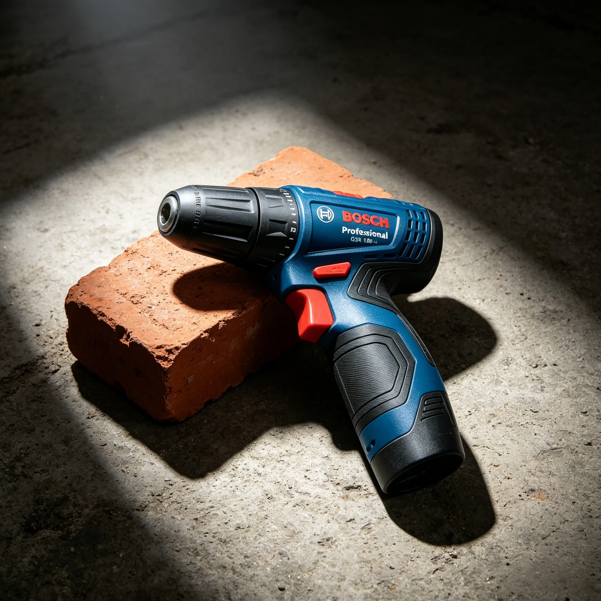 BOSCH GSR120-LI 12V Cordless Drill 20 Torque Levels Dual Speed Compact Anti-slip DIY Assembly Power Screwdriver