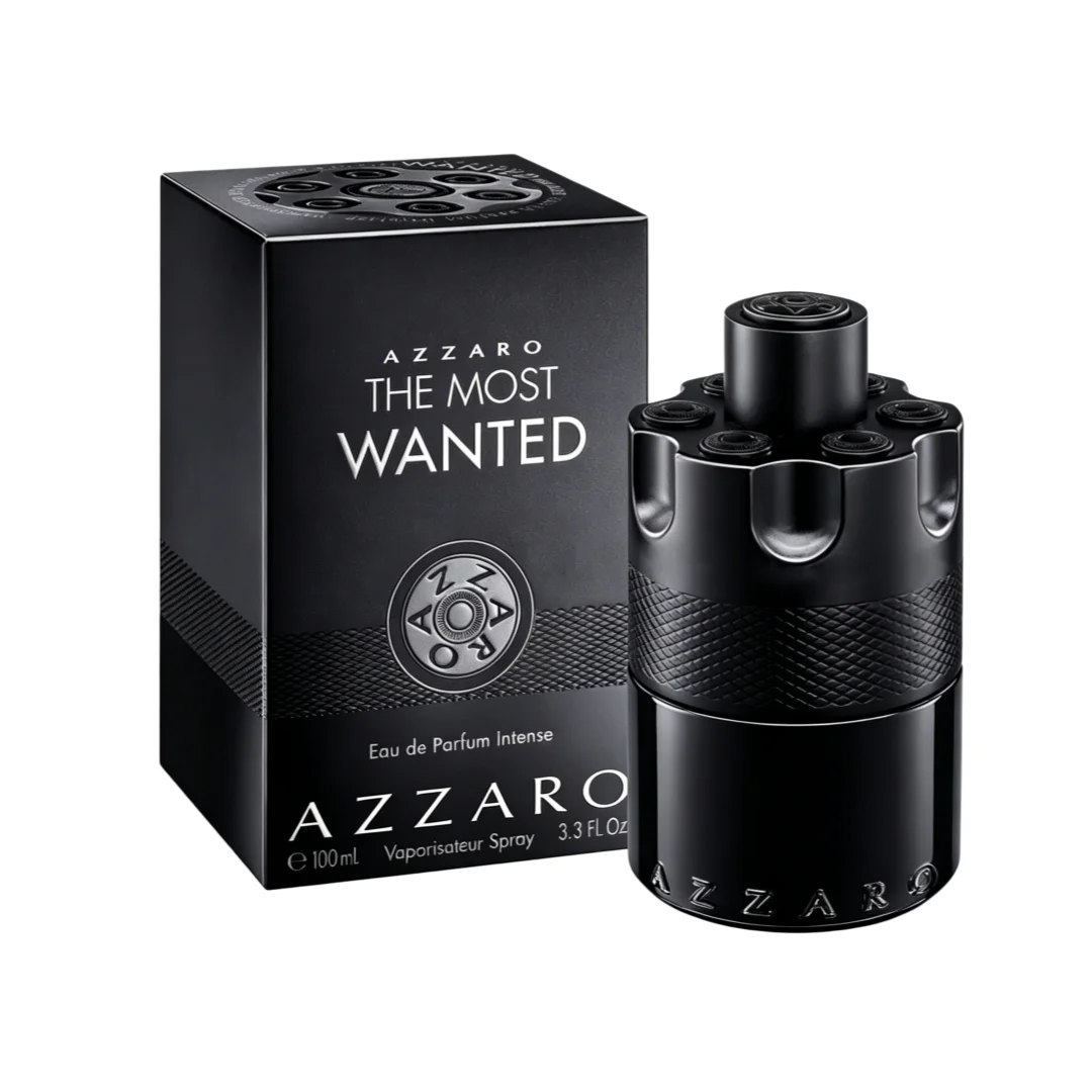 Azzaro The Most Wanted Intense Parfümwasser - Holziges & Verführerisches Herrenparfüm - Fougère, Amber & Würziger Duft für Verabredungen - Langanhaltend - Luxusparfüm für Männer 100ml