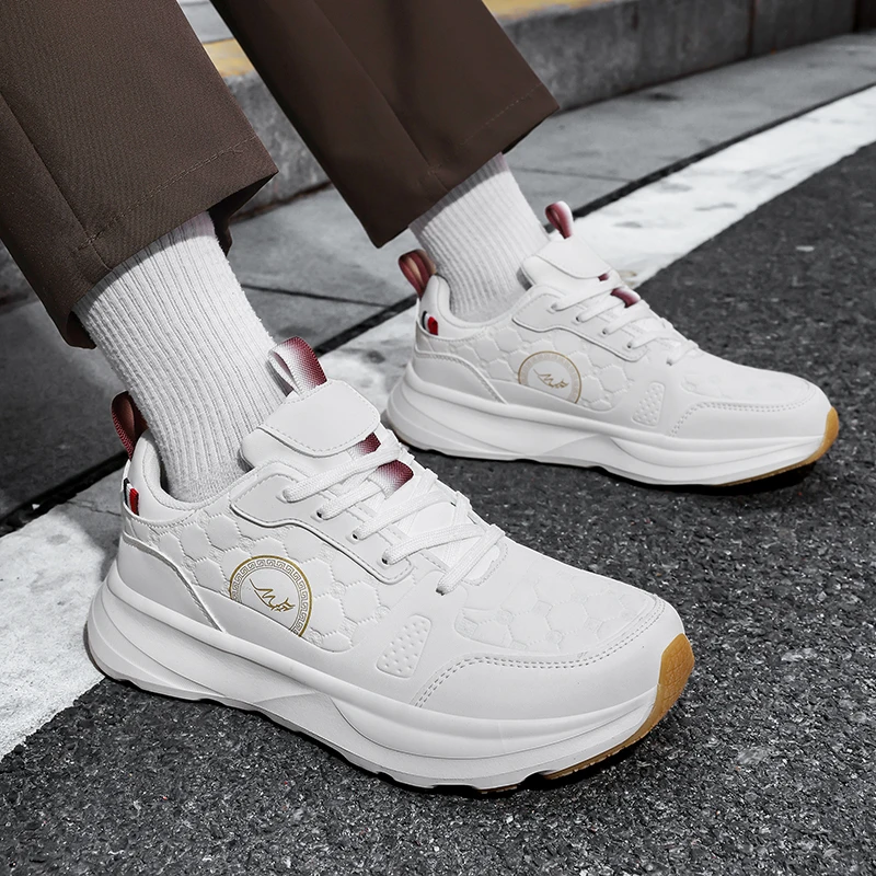 جديد واسعة اصبع القدم حذاء رجالي عادية تنوعا لينة وحيد واسعة آخر أحذية المشي أحذية رياضية تنفس الجلود مريحة أحذية بيرفوت