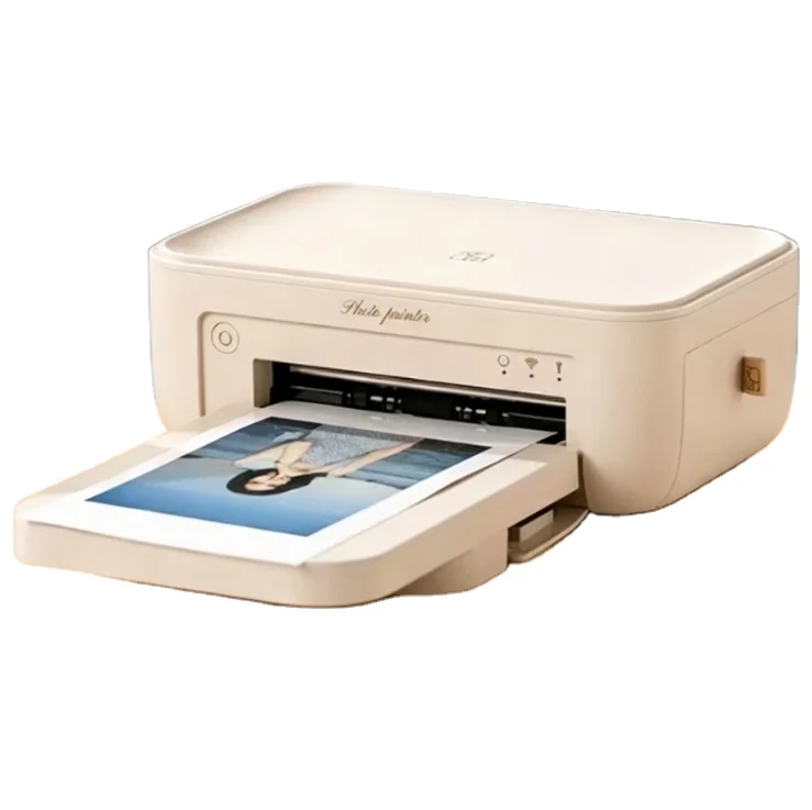 HPRT CP4100 Wireless Portable Thermal Photo Printer: Supports Instant Printing, Passport-sized Prints,  and Color Photo Printing