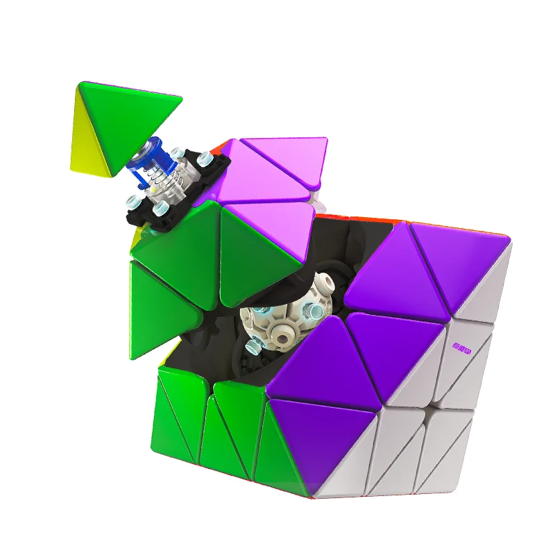 

DianSheng Corner Turning Octahedron Core Magnets Stickerless Vivid Color Magic Cube Puzzle Toy Kid Gift Cubo Magico Puzzle