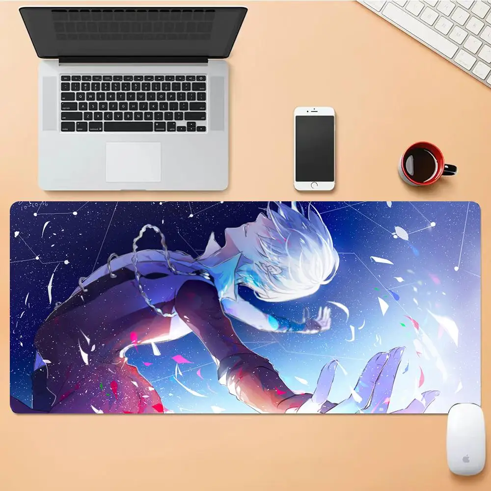 Anime Y Yuri On Ice Mouse Pad Desk Mouse Pad HD Desk Pad Extended Gaming Keyboard Mat Large XXL Gamer Mouse Pad 90x40
