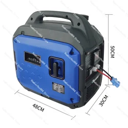 Spare Parts 24V Parking Generator Large Truck Air Conditioner Vehicle Gasoline Low Noise Frequency Conversion Gasoline Generator