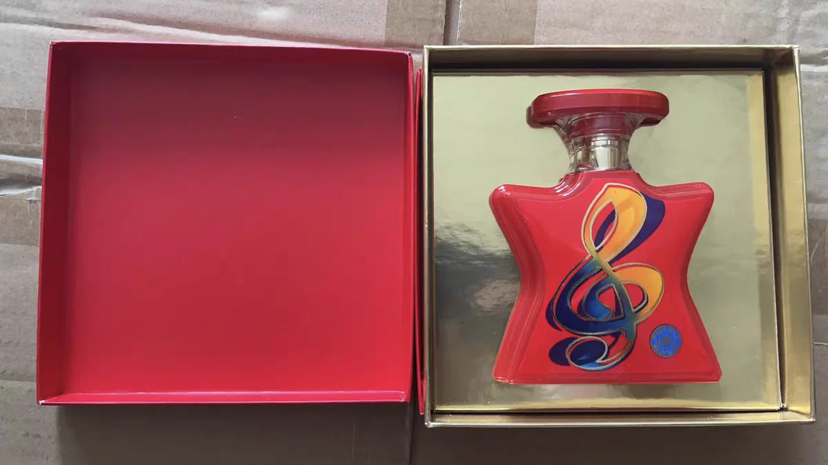 No.9 West Side Treble Clef EDP, Bright Red Star-shaped Bottle With Artistic Treble Clef Pattern, Rich Floral Fruity Woody Scent, Long-lasting Fragrance, Gift Box Packaged, Ideal For Daily Wear, Dates And Gifts