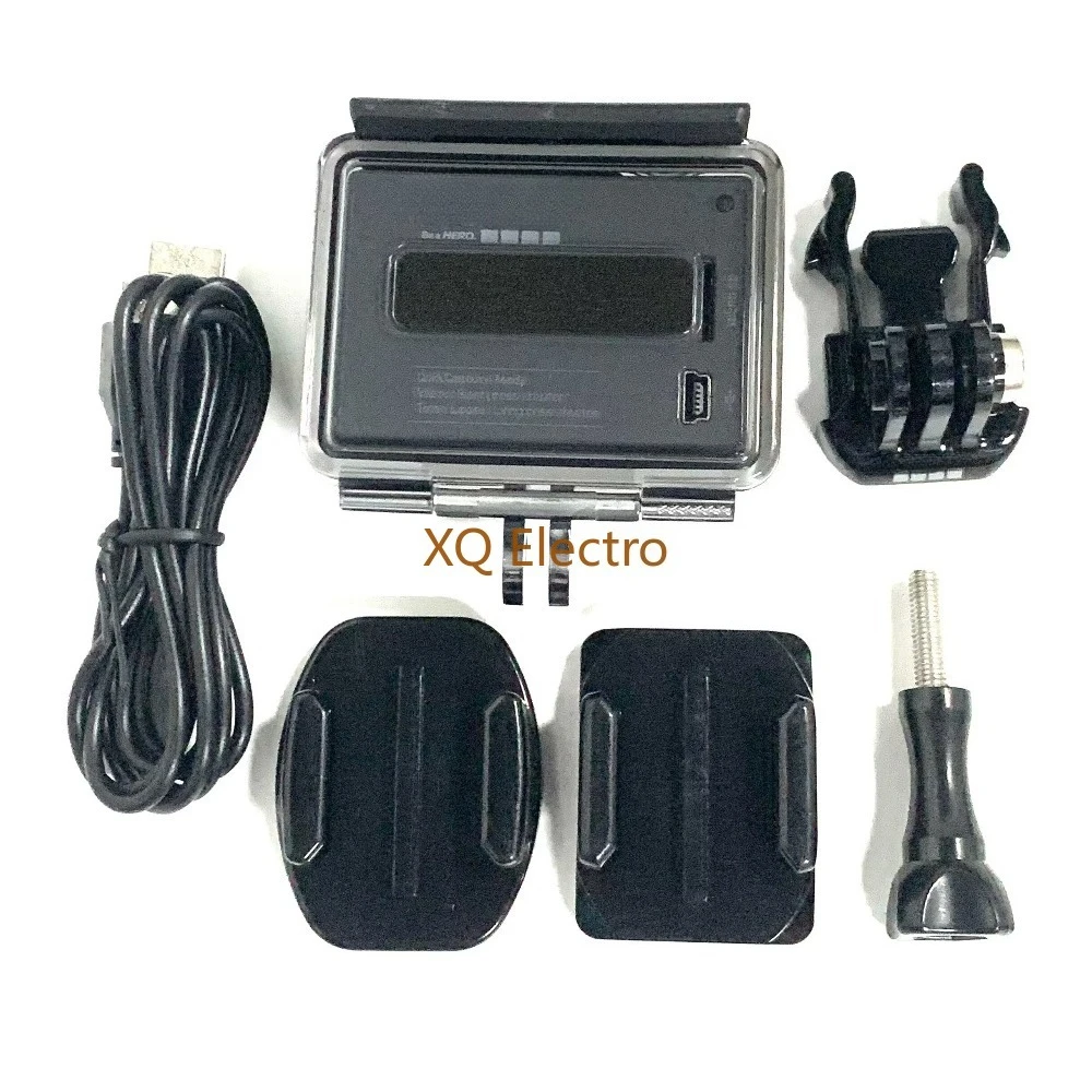 Lightweight and Convenient To Carry for Gopro Hero+ Silver Edition Sports Camera + Battery + Charging Data Cable Accessories