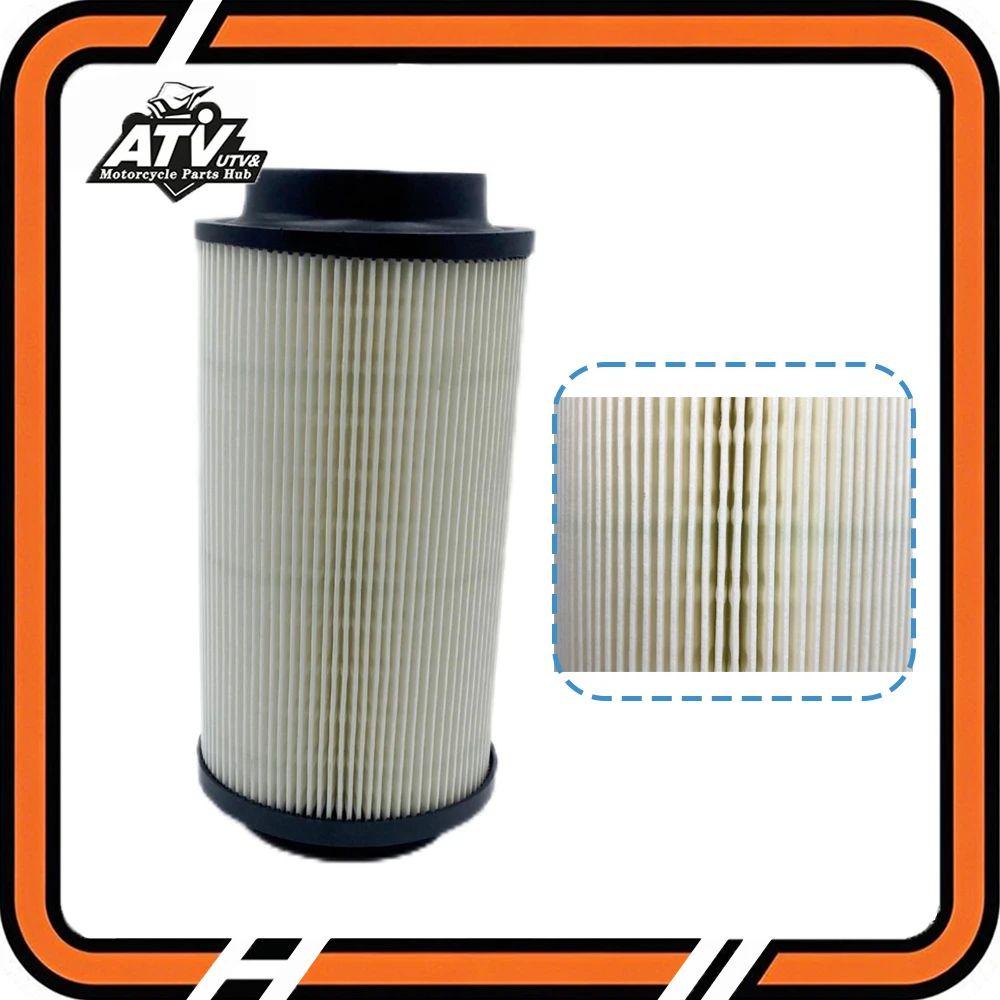 450 Air Filter For Polaris ATV Sportsman Scrambler 450 White ABS Filter Paper 7080595 7082101 3088387 1253114 5811633