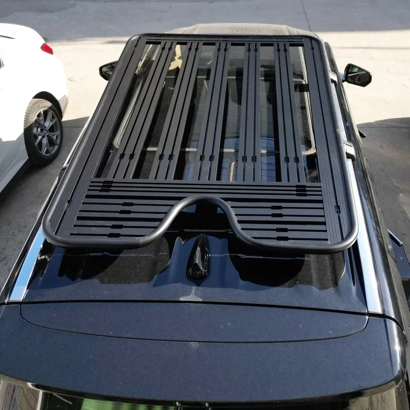 Guality Aluminum Car Roof Cargo Luggage Roof Rack Side Ladder Side Box for Lincoln Navigator 2018-2022 2023+