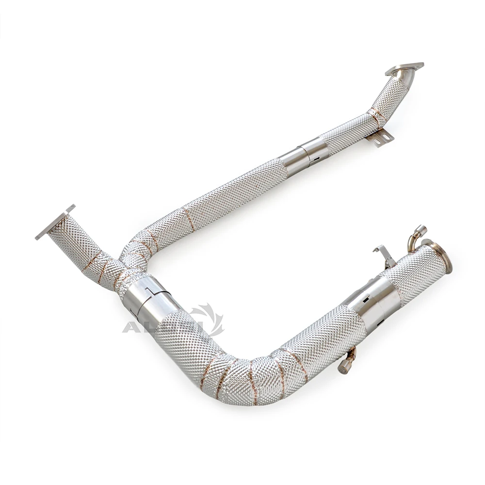 

Factory wholesale downpipe for Porsche BoxsterS 718S 2.5T 2016-2023 high-performance ss304 downpipe exhaust system