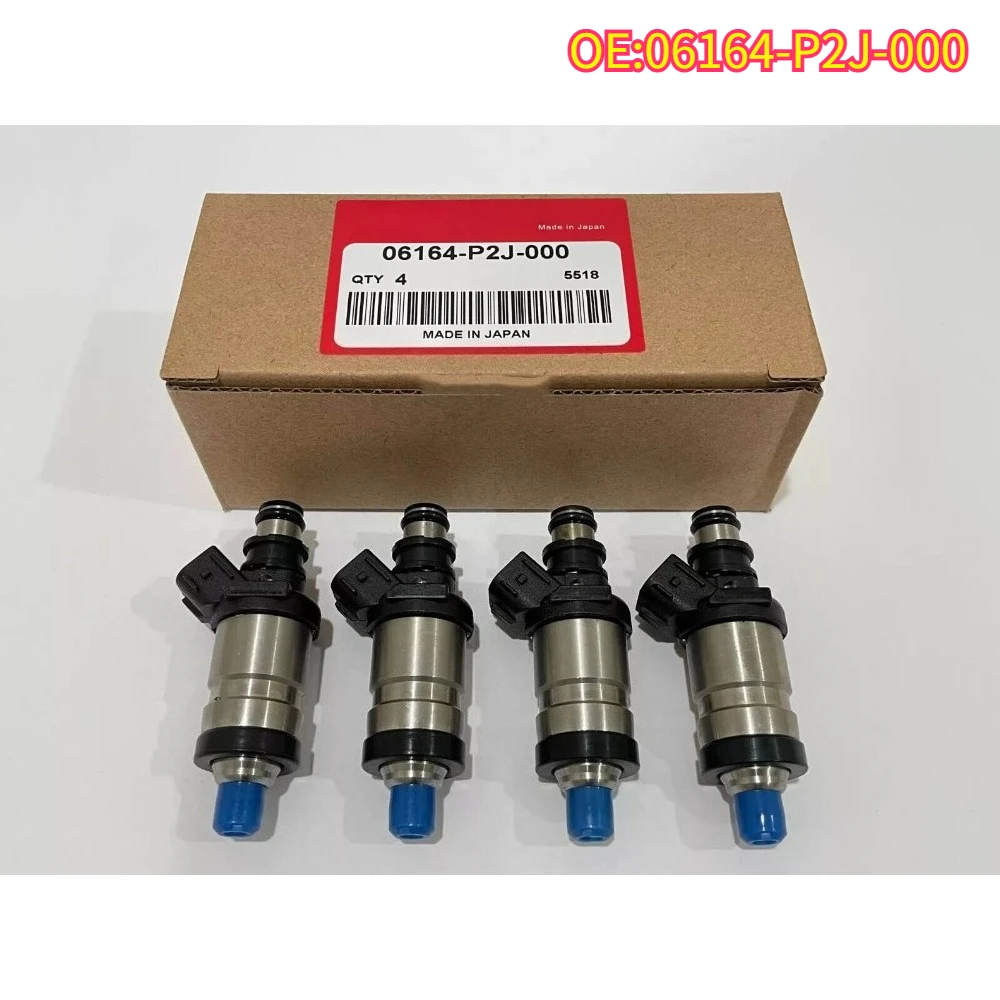 

High quality New For 4pcs 06164-P2J-000 Fuel Injectors For Honda Accord Civic Odyssey Acura RL TL Integra 06164P2A000