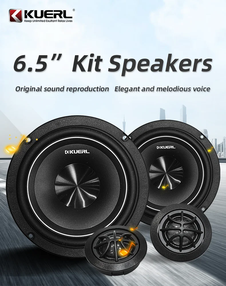 TOP Kuerl PP Cone Materiaal RM - Car Audio Component Speaker 6.5 recensie en prijs