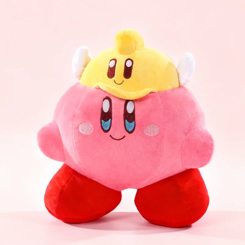 30/40/50cm Cupid Kirby Plush Toy Cute Angel Kirby Soft Fluffy Stuffed Game Character Doll Throw Pillow Home Sofa Room Decor Gift view 6
