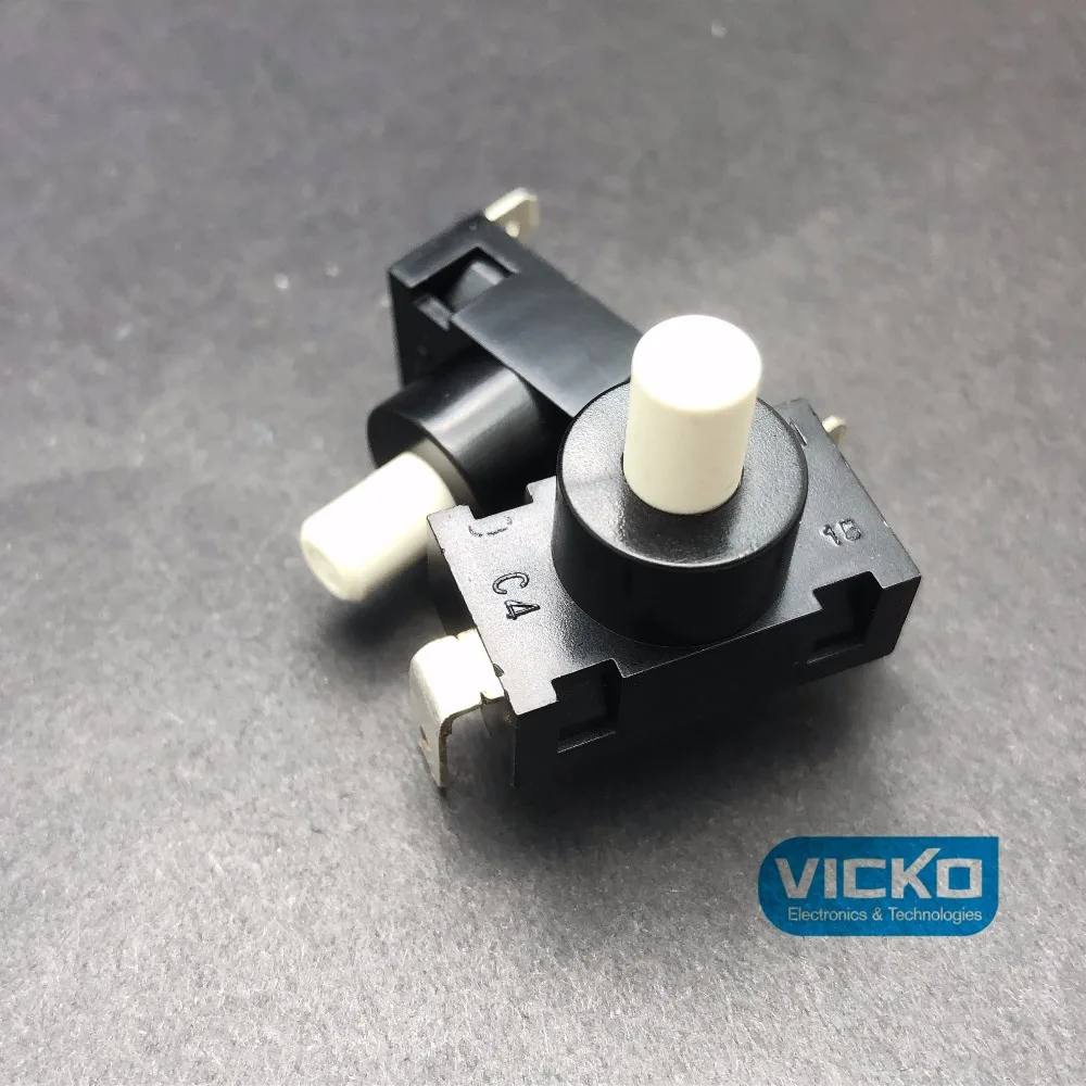 [VK] 20pcs Switch KAN-J4 vacuum cleaner power button switch with lock 8A