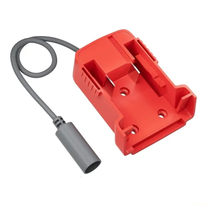 B03F Compact Travel Friendly Battery Adapter For Power Tool Battery Pack Works for Batteries Stability Connection Use