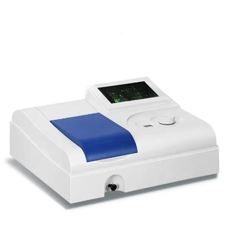 722N Visible Spectrophotometer, 360-1000 nm (2 Nm) Wavelength Range Analyzer with Backlit Liquid Crystal Display
