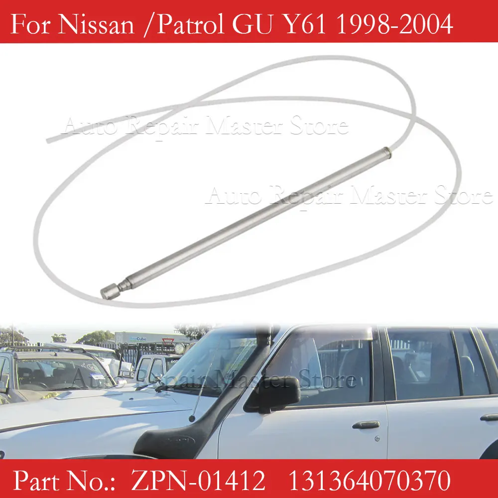 Antenna Mast and Rope For Nissan Patrol Gu Y61 1998 1999 2000 2001 2002 2003 2004 ZPN-01412  131364070370 Car Accessories