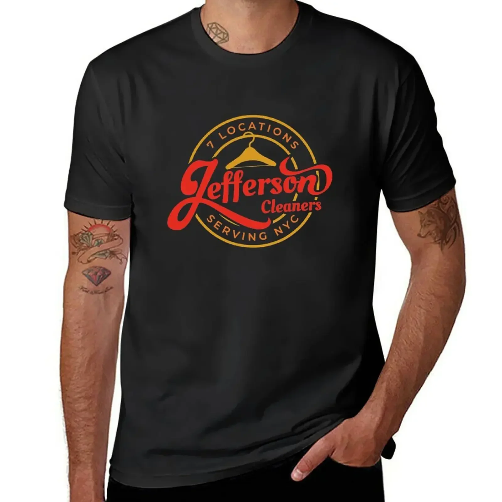 Jefferson Cleaners NYC T-Shirt Short sleeve tee summer clothes new edition mens workout shirts